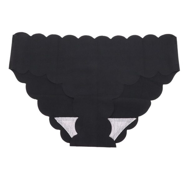 Sissy Scalloped Nylon Panty - Image 6