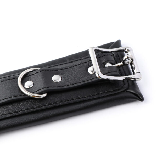 6-Piece Locking Leather Restraint Kit - Image 5