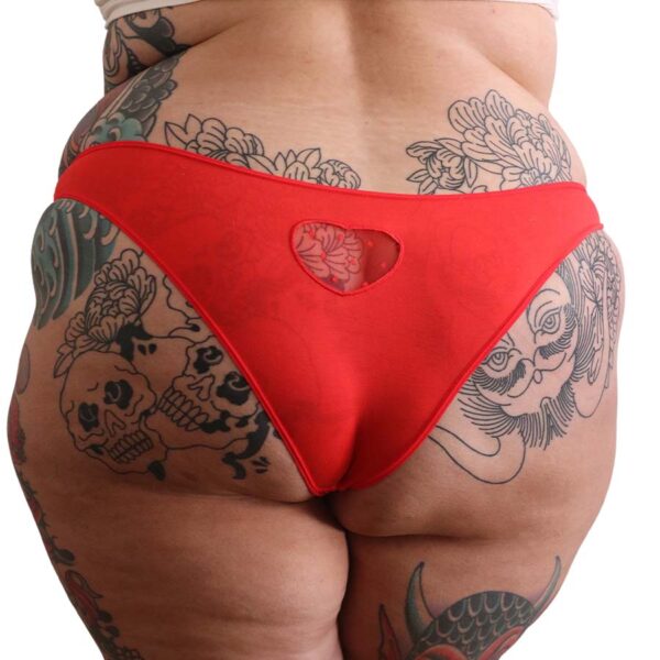 Sissy Heart Lace Panty - Image 10