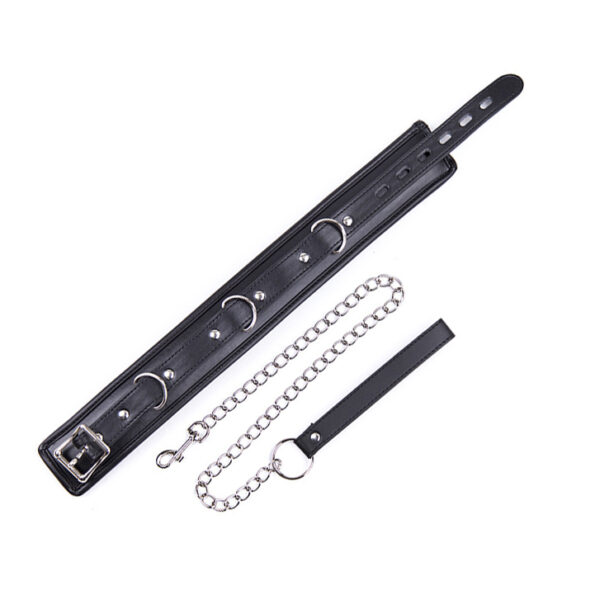 6-Piece Locking Leather Restraint Kit - Image 9